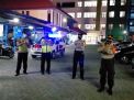 Polsek Semampir Patroli Malam di Rumah Sakit Paru, Antisipasi Penjemputan Paksa Jasad Pasien Covid-19