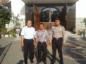 Polsek Krembangan Laksanakan Pengamanan Ibadah Hari Minggu