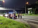Pantau Keamanan Wilayah, Polsek Asemrowo Lakukan Patroli Mobile di Malam Hari