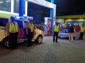 Polsek Krembangan Gelar Patroli Malam di SPBU, Himbau Waspada Uang Palsu