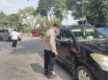 Polsek Krembangan Terus Lakukan Operasi Penyekatan di Pospam Lebaran Jalan Laksda M Nasir Bareng Instansi Samping