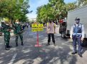Kapolsek Semampir Bersama Camat Pimpin Operasi Penertiban Masker di Jalan Pegirian