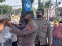 Polsek Kenjeran Gelar Operasi Penertiban Masker di Pasar Surya Jalan Nambangan