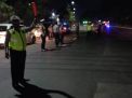 Polres Tanjung Perak Gelar Patroli Skala Besar & Razia Masker di Warkop-Warkop