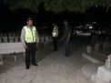 Polsek Semampir Patroli ke Makam Pegirian, Antisipasi Pesta Miras