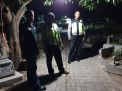 Polsek Semampir Patroli Pemakaman, Antisipasi Pesta Miras