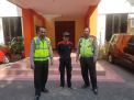 Polsek Krembangan PAM Ibadah Rutin Minggu di Gereja HKBP Tanjung Sadari