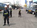 Satsabhara Polres Tanjung Perak Gelar Patroli Bersama Pelindo di Terminal Jamrud Selatan