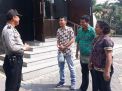 Babinkamtibmas Perak Barat Amankan Kebaktian Minggu