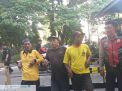 Babinkamtibmas Bongkaran Sampaikan Jaga Kerukunan Ke Penarik Becak