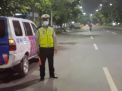 Polsek Krembangan Gelar Patroli Mobile di Jalan Demak, Antisipasi Begal Motor