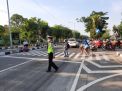 Unit Lantas Polsek Kenjeran Gelar Pengaturan Pagi, Cegah Kemacetan