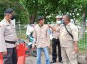 Wakapolsek Kenjeran Pimpin Operasi Penertiban Masker di Akses Suramadu