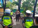 Satlantas Polres Tanjung Perak Gelar Kamis Pak Polis Dengan Materi Baris-Berbaris