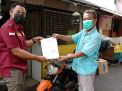 Personil Polres Tanjung Perak Sosialisasikan SPKT Door To Door Ke Warga Pemukiman Jalan Pesapen