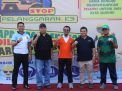 Polwan & Satsabhara Polres Tanjung Perak Gelar Olahraga Bersama Pelindo
