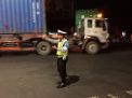 Satlantas Polres Tanjung Perak, Lakukan Pengaturan di Jalan Margomulyo