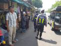 Satsabhara Bareng Pelindo III Patroli Pasar Ujung