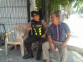 Satsabhara Polres Tanjung Perak Titip Pesan Kamtibmas ke Warga Perak Barat