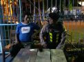 Jaga Keamanan Wilayah, Satsabhara Polres Tanjung Perak Gelar Patroli Rutin di Malam Hari