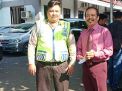 Unit Sabhara Polres Krembangan Lakukan Pengamanan Gereja