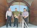 Polsek Krembangan Pam Kebaktian di Gereja Santo Mikael