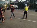 Satlantas Polres Tanjung Perak Lakukan Pengaturan Pagi di Jalan Kalianak