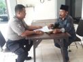 Babinkamtibmas Ujung Sampaikan Pesan Waspada Curanmor Ke Pengurus Kampung