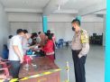 Polsek Semampir Lakukan Pengamanan Penyerahan BLT di Terminal Religi Ampel