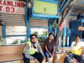 Satsabhara Polres Tanjung Perak Titip Pesan Waspada Orang Tak Dikenal