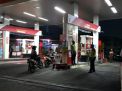 Polsek Pabean Cantikan Pantau Keamanan SPBU di Malam Hari
