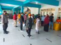Polsek Semampir Lakukan Pengamanan Pembagian BST di Aula Kelurahan Ampel
