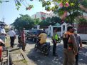 Kanit Intelkam Polsek Pabean Cantikan Pimpin Operasi Penertiban Masker di Jalan Kebalen