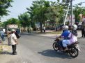 Polsek Kenjeran Bareng Instansi Samping Gelar Operasi Masker di Jalan Nambangan