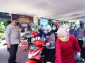 Kapolres Tanjung Perak Pantau Pelaksanaan Vaksinasi Merdeka di Mako