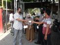 Polsek Asemrowo Bersama Instansi Samping Gelar Operasi Penertiban Masker di Depan Mako
