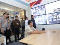 Kapolda Jatim Pantau Wilayah Polres Tanjung Perak Lewat Command Centre