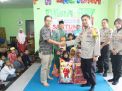 Rayakan Hari Bhayangkara Ke-73 Polres Tanjung Perak Beri Bantuan Sembako Untuk Panti Asuhan