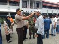 Kapolsek Semampir Lakukan Sosialisasi Bahaya Virus Corona Ke Terminal Wisata Religi Ampel