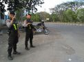 Polres Tanjung Perak Bersama Polsek Jajaran, Amankan Jalur Lintasan Bonek
