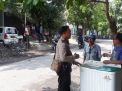 Jaga Keamanan Wilayah, Polsek Krembangan Rajin Sampaikan Himbauan Kamtibmas
