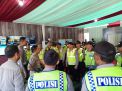 Wakapolres Tanjung Perak Pantau Pengamanan Personil di Posyan Utama