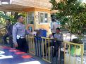 Unit Sabhara & Unit Lantas Polsek Kenjeran Lakukan Pengamanan di Wisata Kenpark