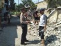 Panit Binmas Polsek Asemrowo Sampaikan Himbauan Keselamatan Kerja