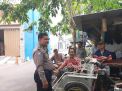 Babinkamtibmas Krembangan Utara Sosialisasi SPKT Door To Door Ke Warga Pesapen Kali