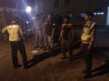 Polsek Semampir Bersama Satpol PP Gelar Patroli Malam ke Lapangan Dwikora