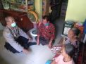 Sambang Warga Sidotopo, Panit Binmas Polsek Semampir Beri Penyuluhan Cegah Virus Corona