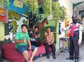 Babinkamtibmas Polsek Kenjeran Sampaikan Pesan Kamtibmas & Sosialisasi Cegah Penularan Virus Corona
