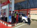Polsek Asemrowo Lakukan Patroli di SPBU, Antisipasi Kriminalitas