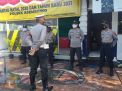 Polsek Asemrowo Laksanakan Pengamanan Pospam Operasi Lilin Semeru di Jalan Dupak Rukun